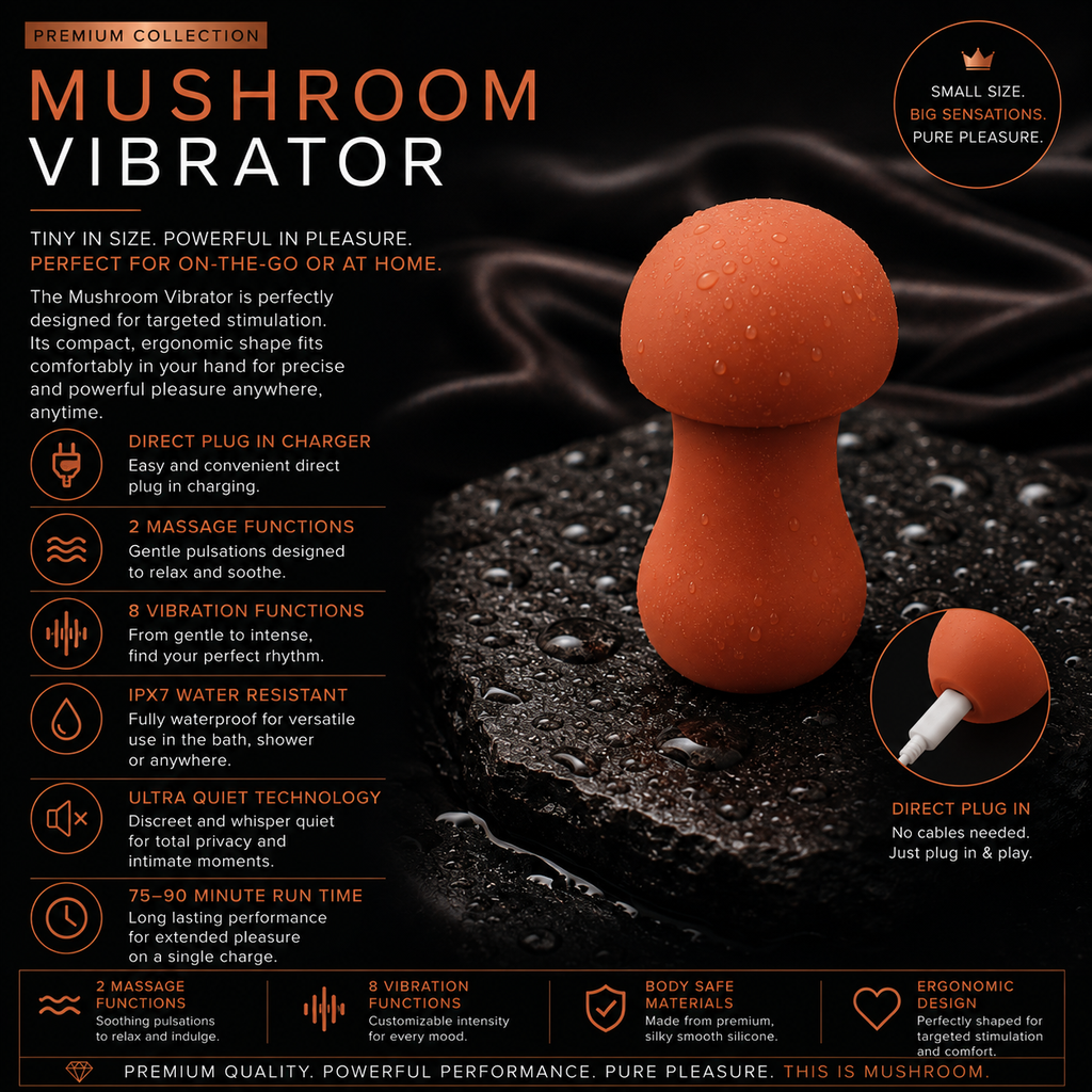 Get Closa Mushroom Vibrator
