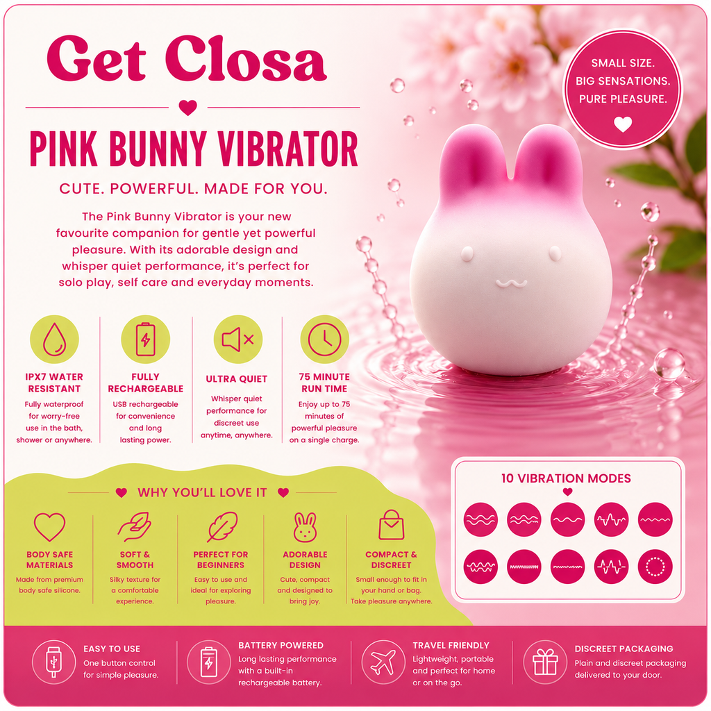 Get Closa Soft Bunny Vibrator