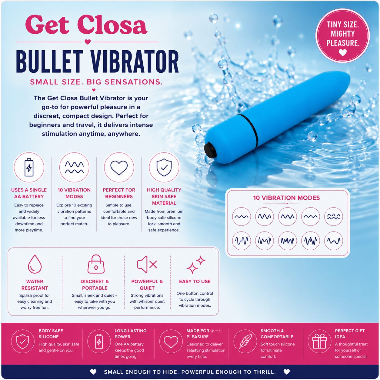 Get Closa Bullet Vibrator