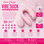 Vibe Suck Couples Clitoral Massager