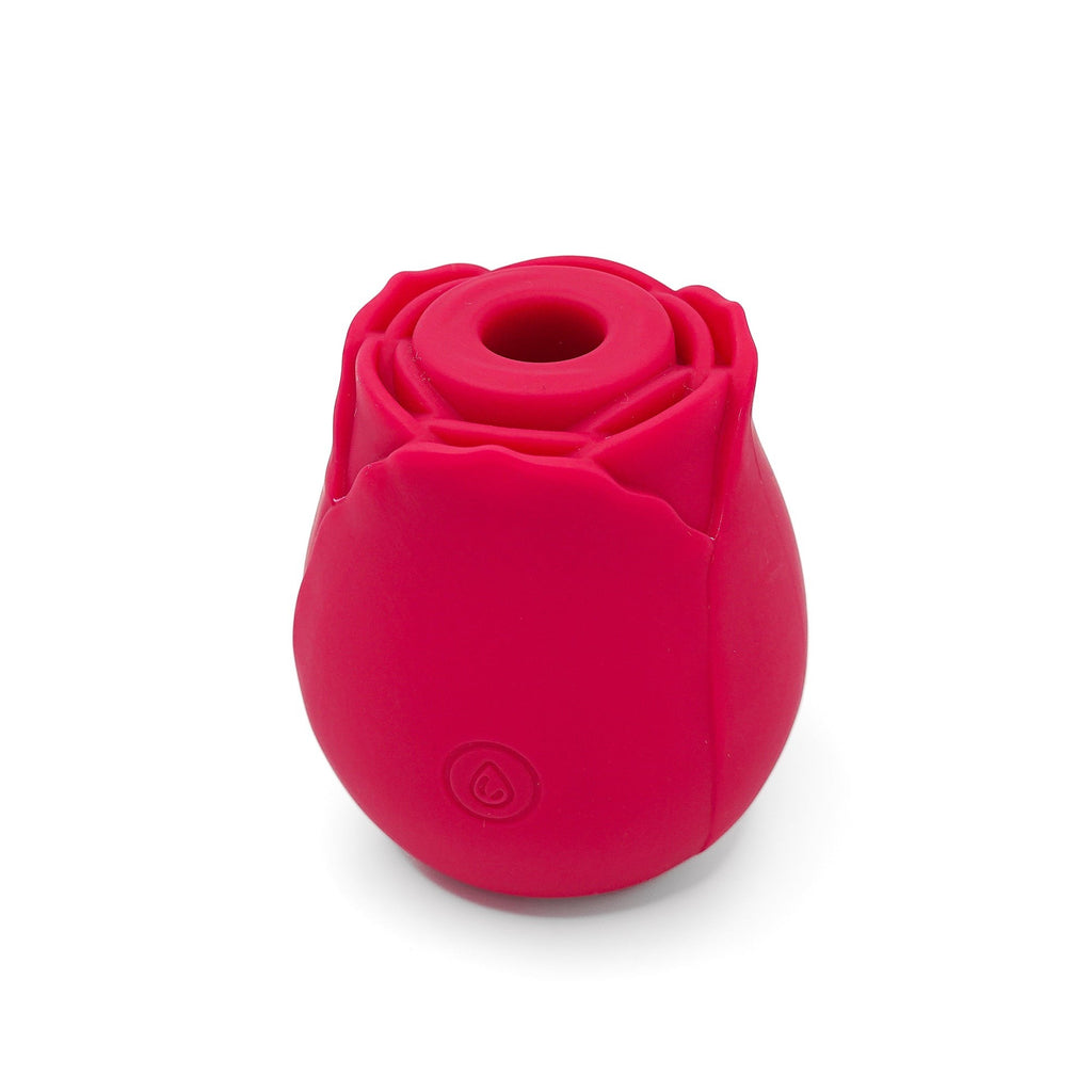 Get Closa rose clitoral massager in bright pink silicone with air suction technology and ten intensity modes.