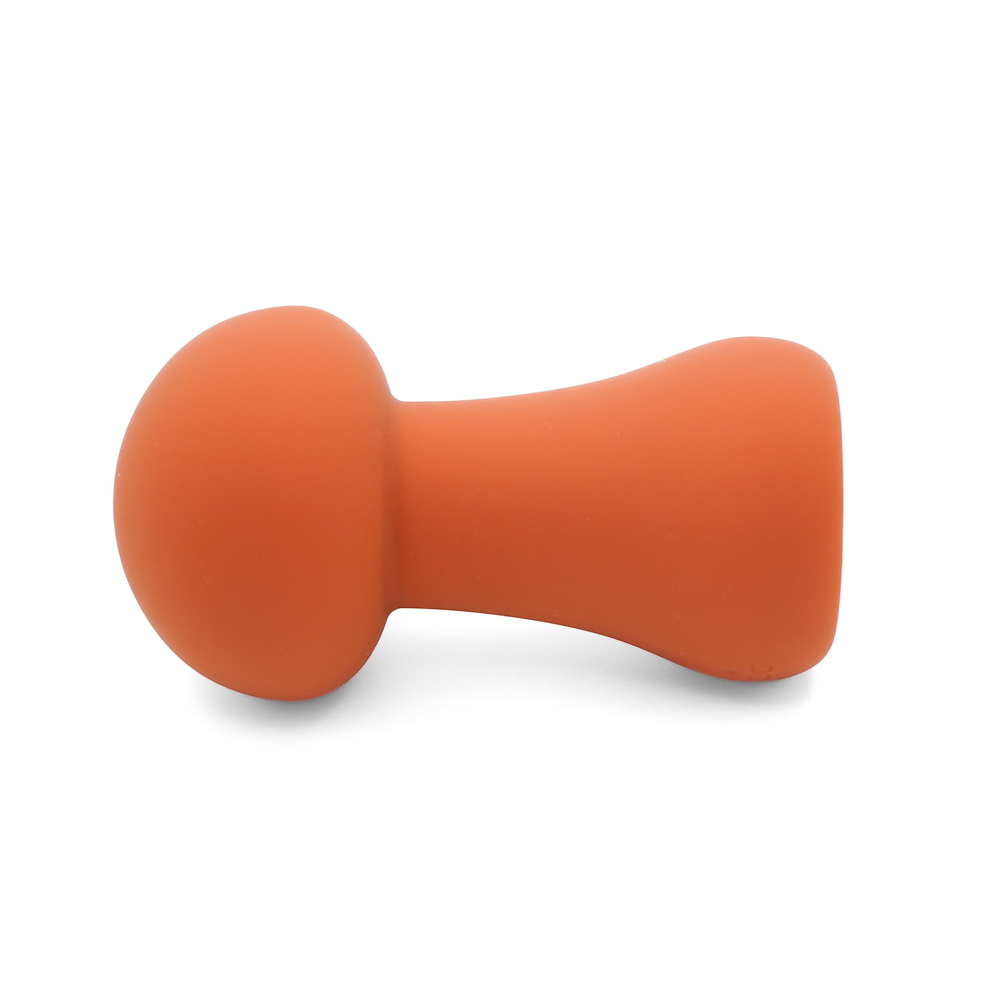 Get Closa mushroom-shaped vibrator in matte terracotta orange with a smooth ergonomic design for comfortable stimulation.